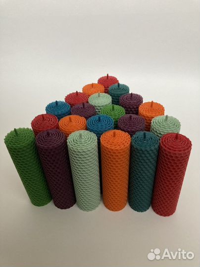 Свечи из вощины (подарочный набор)