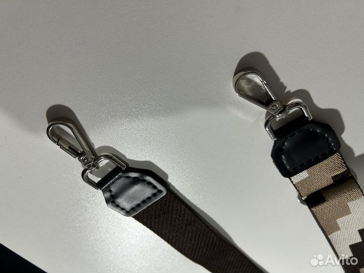 Ремень для сумки коричневый