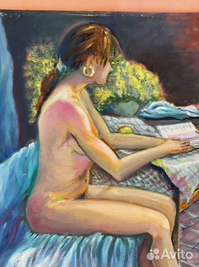 Картина обнаженная девушка
