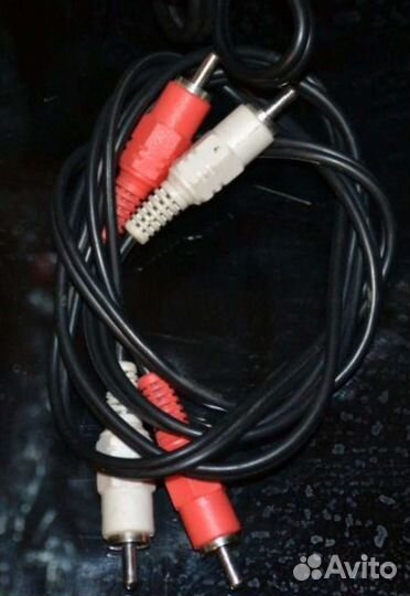 Аудио видео кабель (тюльпаны) 2 RCA - 2 RCA