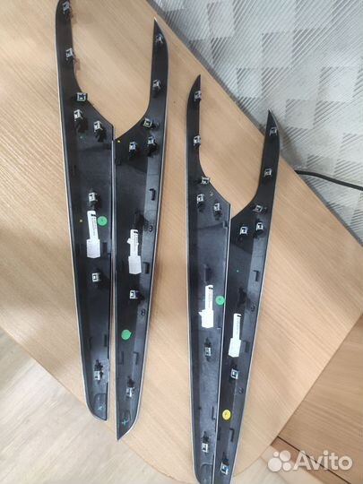 Накладки салона bmw x1 e84 алюминиевые