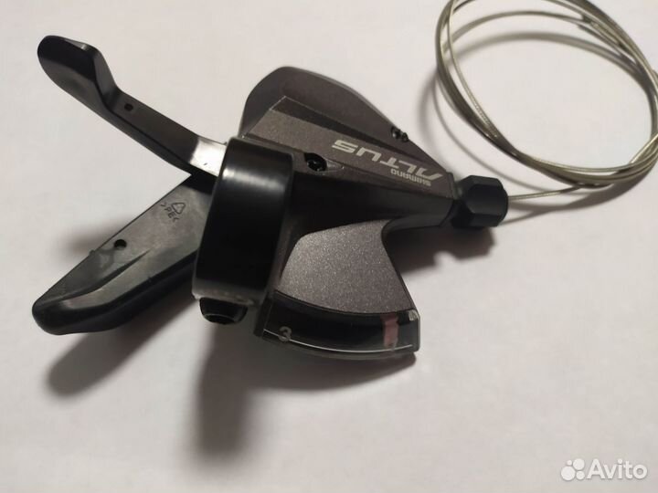 Шифтер манетка shimano altus 3 скорости