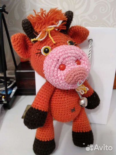 Игрушка Бычок малыш