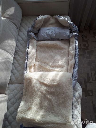 Теплый конверт в коляску