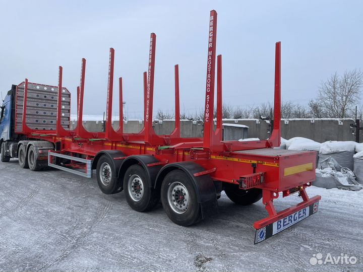 Полуприцеп лесовоз (сортиментовоз) Berger 9853, 2023