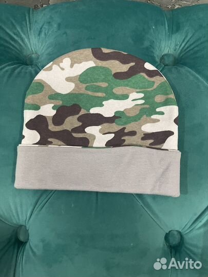 Шапка и снуд для мальчика демисезонная