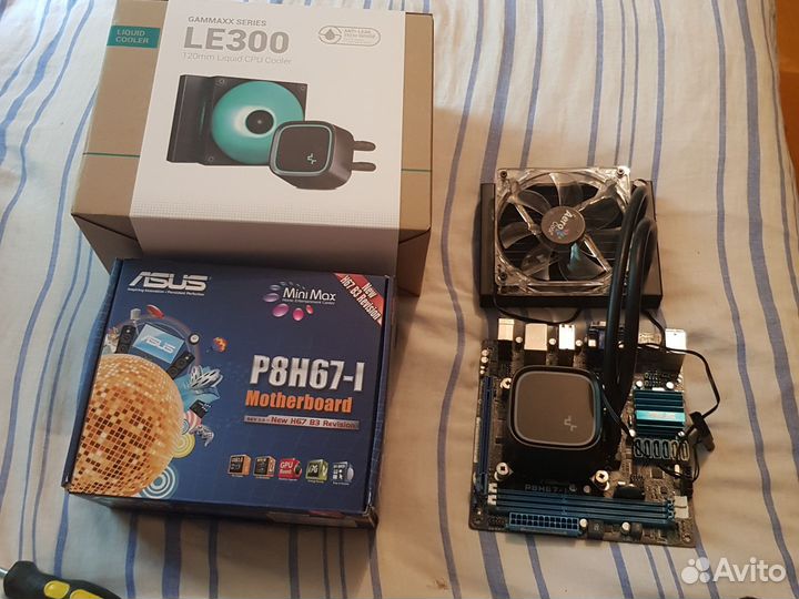 Материнская плата с процессором i7