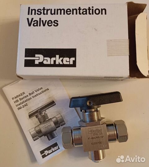 Кран шаровой паркер