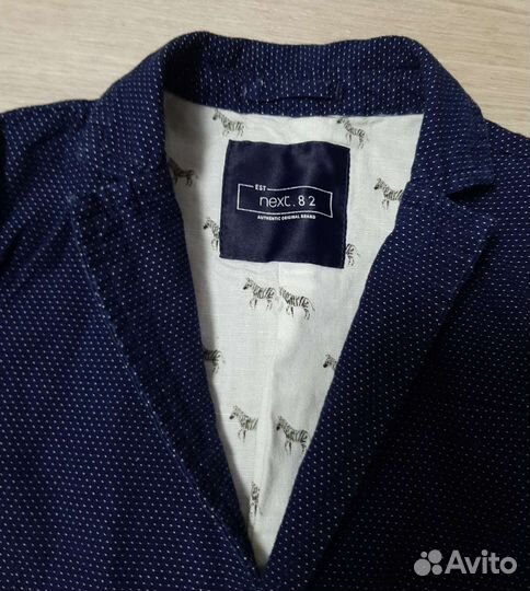 Пиджак для мальчика 86