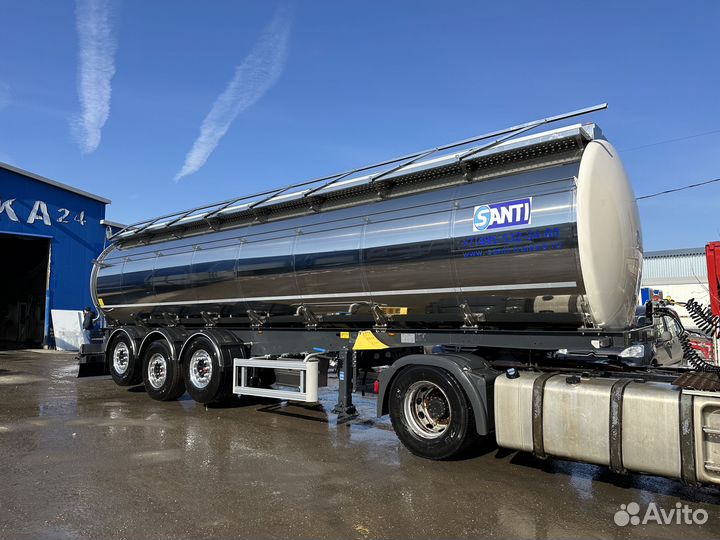 Полуприцеп пищевая цистерна Santi Молоковоз, 2024