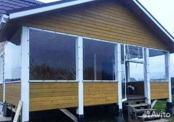 Мягкие окна пвх для беседок и веранд