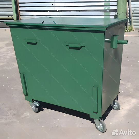 Мусорный контейнер 8м3, 1.1м3, 0.75 м3 H10858