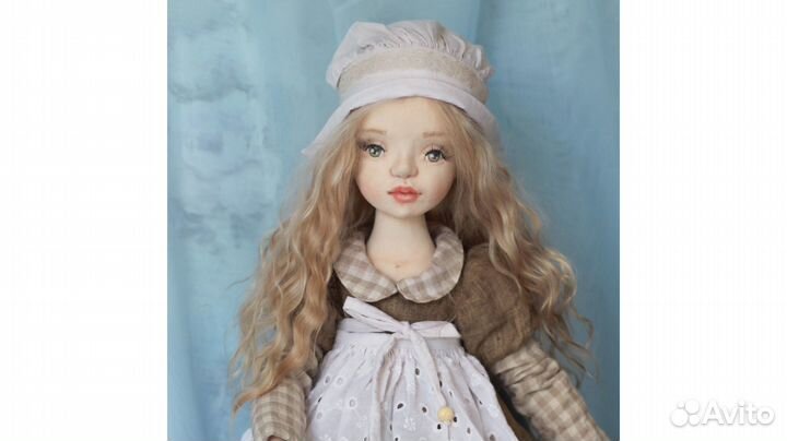 Текстильная куколка Ксюша