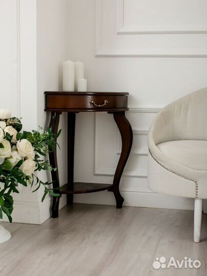 Консоль Угловая Элегант орех арт35289