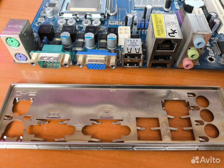 Мат. плата s775 ASRock G41M-VS3 (DDR3) +проц