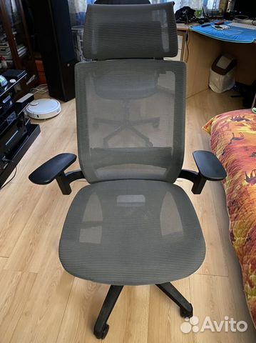 Ортопедическое офисное кресло xiaomi youran no 1 ergonomic chair 8h excellent grey