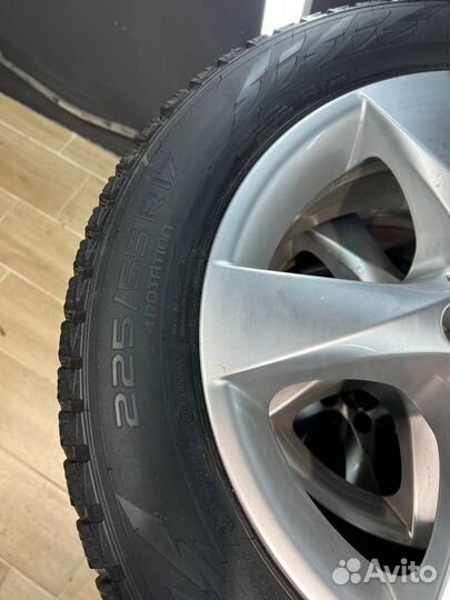 Диски с резиной V-Class W447 225/55/17 Nokian