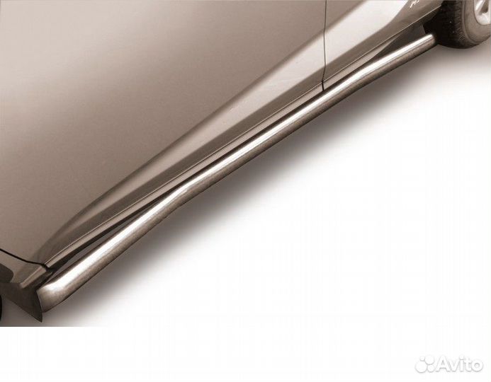 Защита порогов Lexus NX 300h (2014)