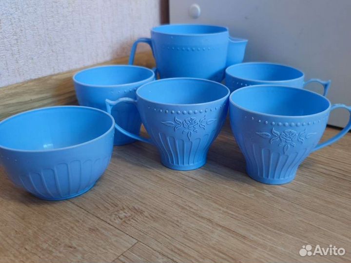 Игрушечный набор пластиковой посуды