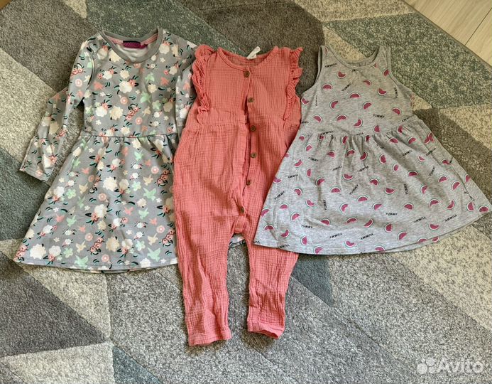Вещи пакетом для девочки 98 104