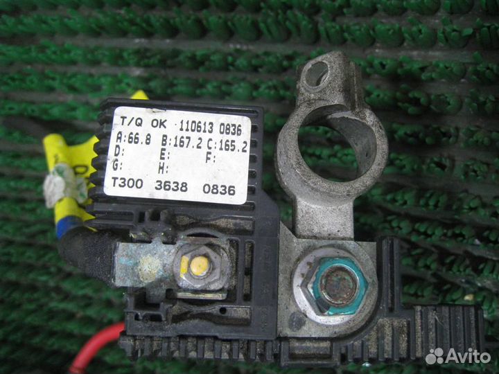 Клемма акб плюс Chevrolet Aveo T300 2012