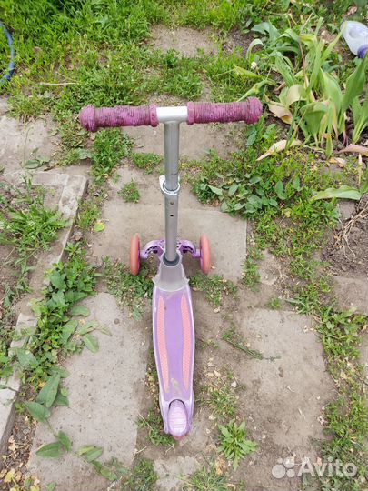 Самокат детский трехколесный бу