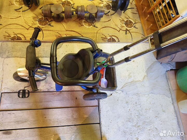 Детский трехколесный велосипед бу