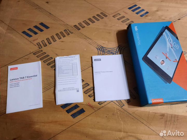 Планшет lenovo tab 7 Essential