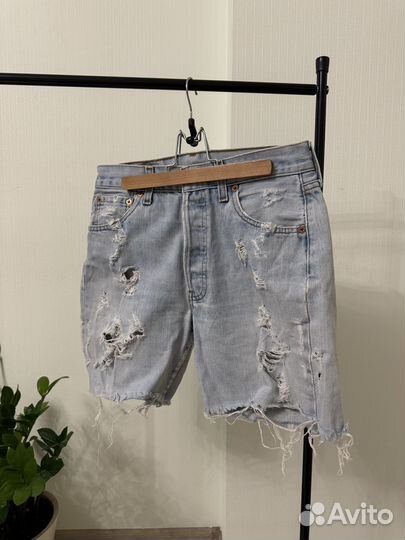 Джинсовые шорты женские Levi's 501