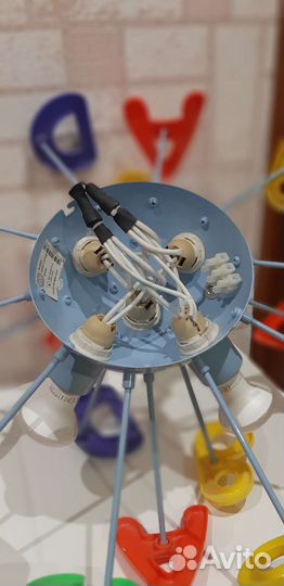 Люстра в детскую комнату