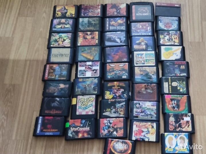 Картриджи Sega Mega Drive