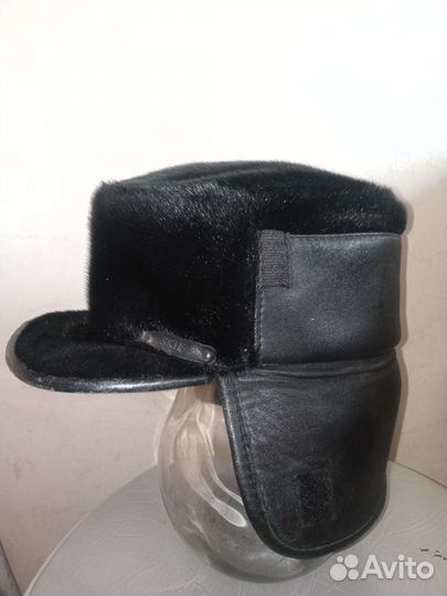 Меховая мужская кепка