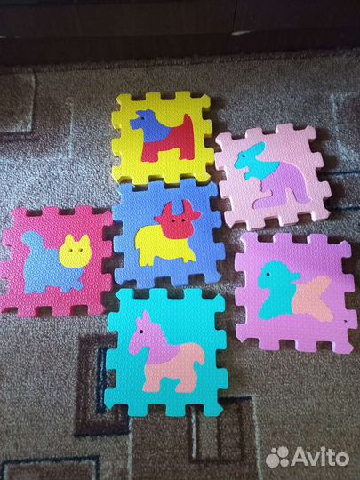 Говорящая азбука и мягкие пазлы