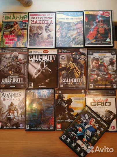 CD DVD диски с музыкой, играми и фильмами