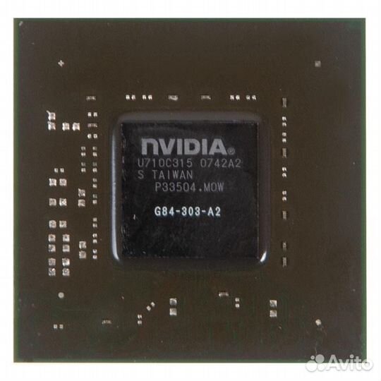 Видеочип nVidia GeForce G84, с разбора G84-303-A2