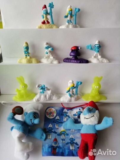 Киндер сюрприз и не киндер. Смурфики