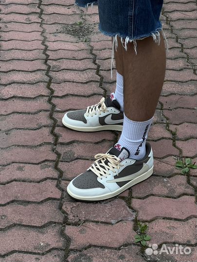 Кроссовки Nike Air Jordan 1 Low x Travis Scott