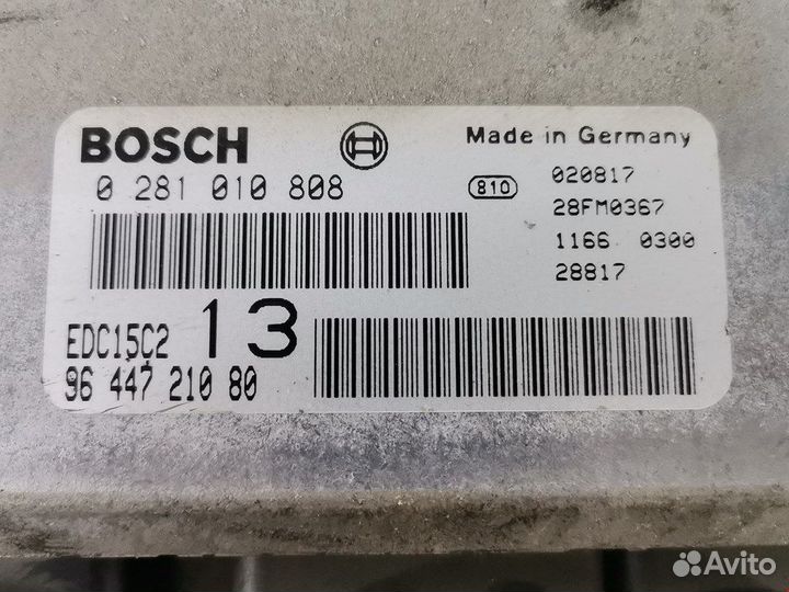 Блок для Peugeot-Citroen C5 1