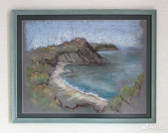 Картина в раме «Филинская бухта осенью»