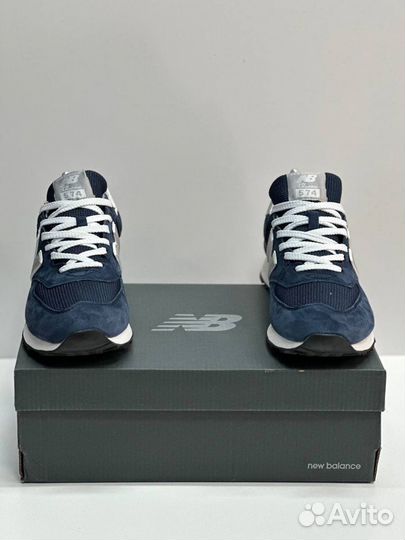 Кроссовки New balance 574 в синый цвете