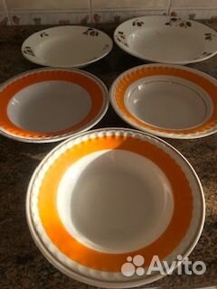 Фарфоровая посуда СССР - винтаж