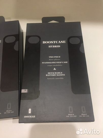 Boostcase Hybrid чехол аккумулятор на iPhone 4/4s