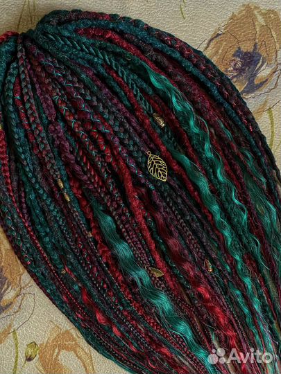 Де дреды Комплект де косы и дреды
