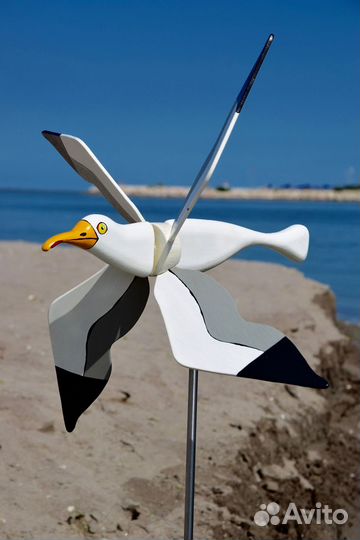 Чайка Флюгер ветровик на садовый участок