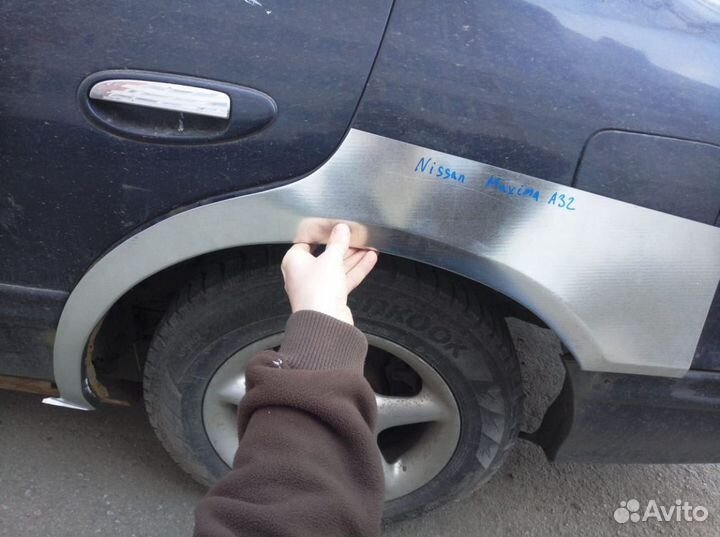 Пороги и арки ремонтные на все модели Nissan