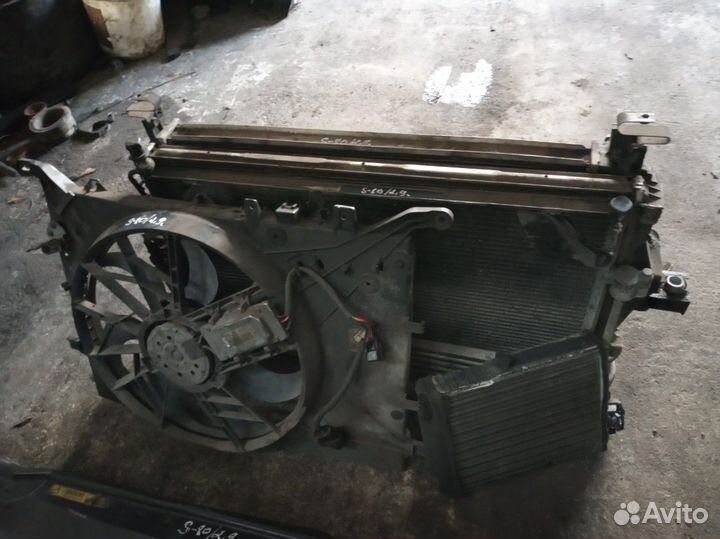 Кассета радиаторов Вольво S80 2.9 тб 2001