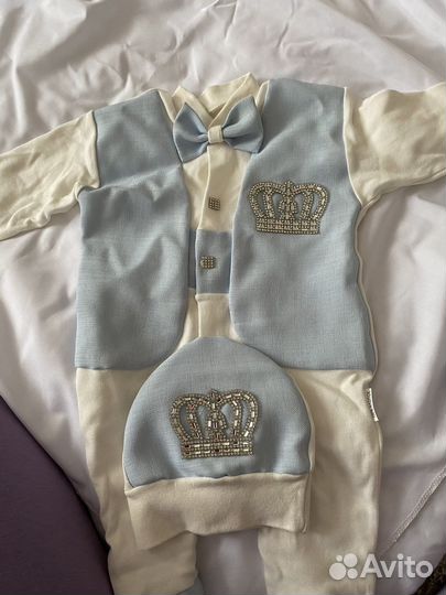 Комплект на выписку для мальчика