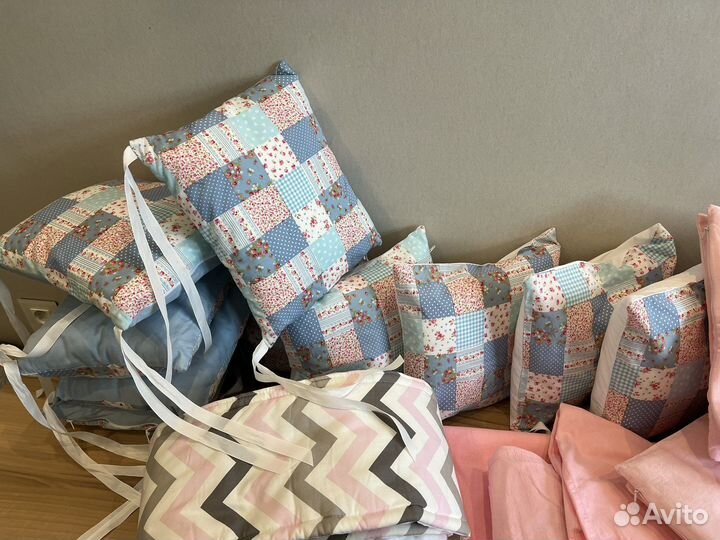 Комплект для кроватки Ellipsebed, бортики