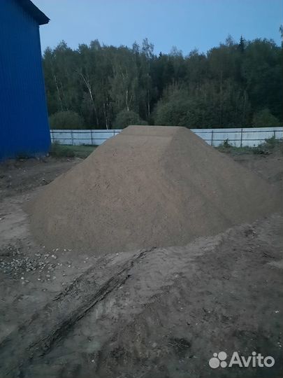 Песок мытый любой
