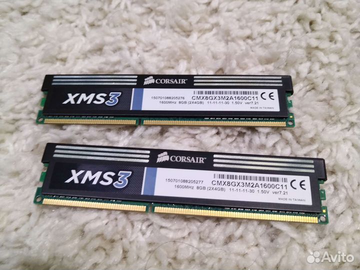 Оперативная память ddr3 на 8 gb